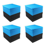 48 Pcs Acoustic Panel Soundproof Studio Foam for Wall Sound-Absorbing Panel Soundproof Board Wedge for Home,2.5X30X30 cm