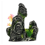 Super Large Aquarium Rockery Decoration Fish Tank Landscaping Artificial Resin Ornament Decor Aquascape Background Accessories