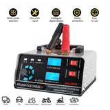 24V/12V Battery Charger Large Power 400W /260W Acar Battery Charger Trickle Smart Pulse Repair for Car SUV Truck Boat Motor H7D9