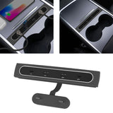 Car USB Hub Accessories   2.0 Ports, 2  Ports Multi Splitter 27W  Expansion Fit for 2021 /Y