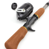 150cm Fishing Rod and Reel Portable Foldable Travel Casting Rod Carbon Sea Rod Combo Fishing Set Pocket pole Fishing on boat