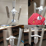 For Vertical axis wind turbine model Three-phase permanent magnet generator DIY Generator Parts White
