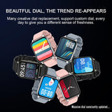 Rogbid Rowatch 2 Smart Watch 1.69 inch HD Full Touch Screen Fitness Tracker Heart Rate Blood Pressure Monitor For IOS Android