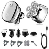 Multi grooming kit digital display electric shaver hair trimmer beard electric razor wet dry men facial&body shaving machine