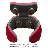 Multifunctional USB Charging 4D Magnetic Therapy Electric Neck Massager Cervical Massage Stimulator Pain Relief Health Care Tool