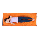 190*75cm Camping Envelope Sleeping Bag Ultralight Travel Mini Lazy Bags With Compression Bag Equipment Spring Autumn