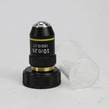 195 Black Achromatic Objective 4X 10X 20X 40X 60X 100X High Quality Microscope Objective Lens RMS 20.2mm Objective Parts