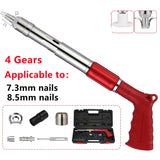 Mini Rivet Tool Steel Nails Gun 25mm Nail Round Nails Power Tool for Mini Nail Gun Household Wall Fastener Brick Wall Anchor