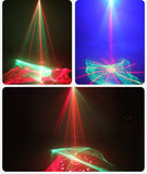 RGB Aurora Pattern Disco Light Dream LED Laser Projector Stage Lighting Effect USB Power Wedding Birthday Holiday Party Light