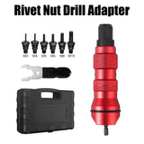 M3-M10 Cordless Electric Rivet Nut Tool Converter, Insert Nut Tool Household Rivet Nut Kit