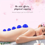 12PCS/SET Strong Suction Silicone Body Massager Vacuum Cupping Cups Anti Cellulite Vacuum Cupping Cup