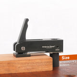 Ganwei MFT Style Workbench Bench Dogs Adjustable Clamp Aluminum Alloy Black Toggle Modify Quick Clamps Top Clip Woodworking 20Mm