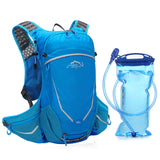 Cycling Backpack w Drinking Bladders Outdoor Running Bag Bicycle Bag Sports Vest Ultralight Riding Bag Breathable Travel Daypack