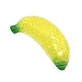 Spongy Banana Bead Stress Ball Toy Squeezable Squishies Stress Relief Toy Baby Kids Children Educational Toys Kids Novelty Gifts