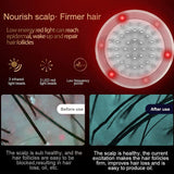 New Design Hair Loss Treatment Electric Scalp Applicator Comb EMS Laser Vibration Massage Hair Regrowth Comb With Liquid Guide