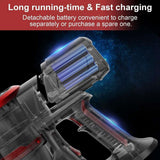 MOOSOO K17 23Kpa Cordless Stick Vacuum Cleaner Strong Suction 200W Brushless Moter with Telescopic Tube for Pet Hair Carpet Cars