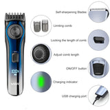 VGR V-080 Professional Electric Hair Trimmer Beard for Men Cutting Machine Haircut Head Edge Adjustable Clipper