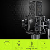 USB Microphone,Podcast Condenser Microphone with Shock Mount for Singing Computer Game Recording YouTube
