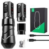 New MAX Tattoo Pen Machine Gun With Wireless Battery Power For Body Art Supply