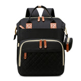 Mommy Bag Backpack Diaper Bag Waterproof Insulated Bottle Storage Bag Large-capacity Outdoor Portable Foldable Baby Stroller Bag