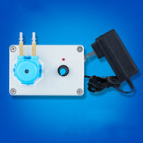 Adjustable Flow Rate Peristaltic Pump Silicone Tube with 6v/12v/24v Power Supply Laboratory Metering Pump for Pumping Water JB
