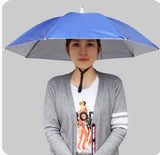 3 years warranty New Foldable Head Umbrella Hat Cap Golf Outdoor Sun Headwear Fishing Camping hiking Fishing Cap