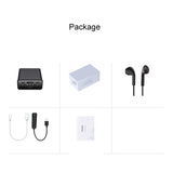 Magnetic adsorption HD Activated Voice Recorder Pendant Digital Audio Recorder Dictaphone MP3 Player DSP Noise Reduction