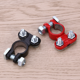 2pcs Professional Zinc Alloy Accumulator Terminal Ends Battery Cable Terminal Battery Cable Ends for Car Vehicle Auto