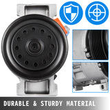 VEVOR Auto AC Compressor for Jeep /Dodge 2007-2018 1.8 / 2.0 / 2.4L Car Air Conditioning Compression System Rapid Refrigeration