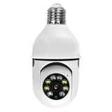 Bulb Camera 1080P Security Camera System WiFi Motion Detection Wireless Home Surveillance Cameras Night Vision Two Way Audio