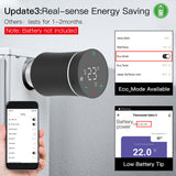 Top ZigBee 3.0 Tuya New Radiator Actuator Valve Smart Programmable Thermostat Temperature Heater Alexa Voice Control