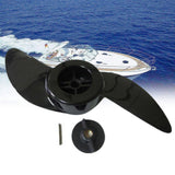 Durable Practical Outboard Motor Stable Fishing Boat Propeller Easy Install Surfing Marine 2 Blades Outdoor For Haibo ET34L