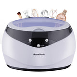 650ml Household Ultrasonic Cleaner 40KHz High Frequency 110V/ 220V Ultrasound Washing for Watches Jewelry Parts Glasses Razor