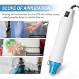 DIY Hot Air Machine DIY Using Heat Machine with Supporting Bracket Electric Hot Air Power Tool Shrink Plastics DIY Tools