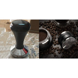 51 MM Espresso Coffee Tamper Black Coffee Tamper Machine Press With Bottomless Portafilter 51Mm