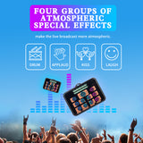 SK5 Mobile Phone Computer Live Sound Card, Microphone Voice Changer Sound Card for Mobile Phone/Switch/iPad/Computer