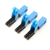 100PCS FTTH SC UPC Optical fiber covered wire SC UPC quick connector FTTH Fiber Optic Fast Connector SC Connector Free shipping
