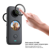 Lens Guards With Adhesive Stickers Protective Accessories Compatible For Insta360 Onex2