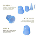 4/9pcs Set Vacuum Silicone Cupping Cup Anti Cellulite Cupping Massage Dehumidification Suction Cup Face Body Massage Pain Relief