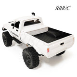 WPL C24-1KIT 1/16 2.4G 4WD Crawler Truck RC Car KIT Full Proportional Control Truck Klimmen Diy Kinderen Voertuig Model