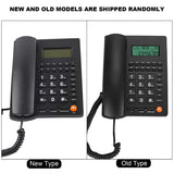 Telefono inalambrico L019 English Trade Call Desk Display Caller ID Telephone for Home Office Hotel Restaurant Black home phone