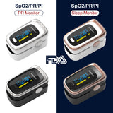 Finger pulse oximeter Digital Fingertip pulse oximeter OLED SPO2 PR 8 hours sleep monitor oxymeter fingers pulsoximeter