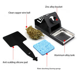 GTBL T12 Soldering Iron Station Stand Stable Welding Solder Iron Tips Holder with Insulation Pad Brass Wire Ball Tip