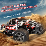 PUXIDA RC Car LR-C004R Remote Control Car 1:18 4ch 2.4ghz 15km/h Off Buggy Off-Road Control Trucks Boys Toys for Children