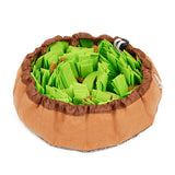 Dog Snuffle Mat Pet Slow Feeder Dispenser Treats Pad Washable Puzzle Feeding Nose Work Toy Dog Indoors IQ Training Sniffing Mat