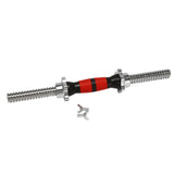 40CM Chrome Threaded Dumbbells Bars Adjustable Dumbbell Bar Handles Weight Lifting Equipmentt for Workout Training Gym
