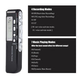 Sk-010 8Gb Digital Audio Voice Phone Recorder Dictaphone Mp3 Music Player Voice Activate Var A-B Repeating Loop