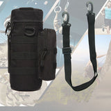 Travel Tool Kettle Set Outdoor Tactical Military Molle System Water Bags Shoulder Bottle Holder EDC Multifunctional Bottle Pouch