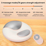 Rechargeable Hand Massager Hot Compress Therapy Electric Palm USB Hand Massager for Finger Numbness