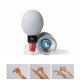 18pcs Vacuum Haci Magnetic Therapy Acupressure Suction Cup TCM acupuncture moxibustion cupping set meridian Five Elements Needle